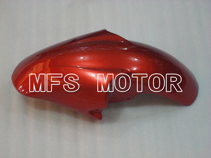 Yamaha YZF-R6 1998-2002 Injection ABS Verkleidung - Factory Style - Schwarz Rotweinfarbe - MFS3507