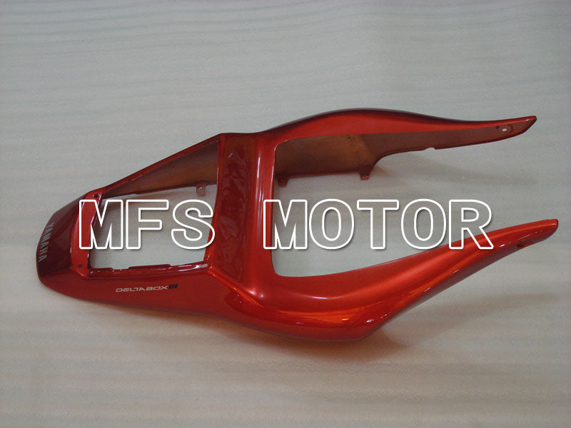 Yamaha YZF-R6 1998-2002 Injection ABS Verkleidung - Factory Style - Schwarz Rotweinfarbe - MFS3507