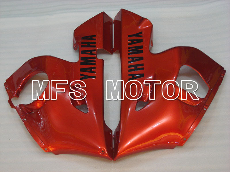 Yamaha YZF-R6 1998-2002 Injection ABS Verkleidung - Factory Style - Schwarz Rotweinfarbe - MFS3507