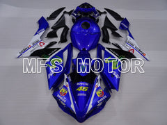 Yamaha YZF-R1 2007-2008 Injection ABS Fairing - Monster - Blue - MFS3510