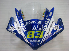 Yamaha YZF-R1 2007-2008 Injection ABS verkleidung - Monster - Blau Weiß - MFS3516