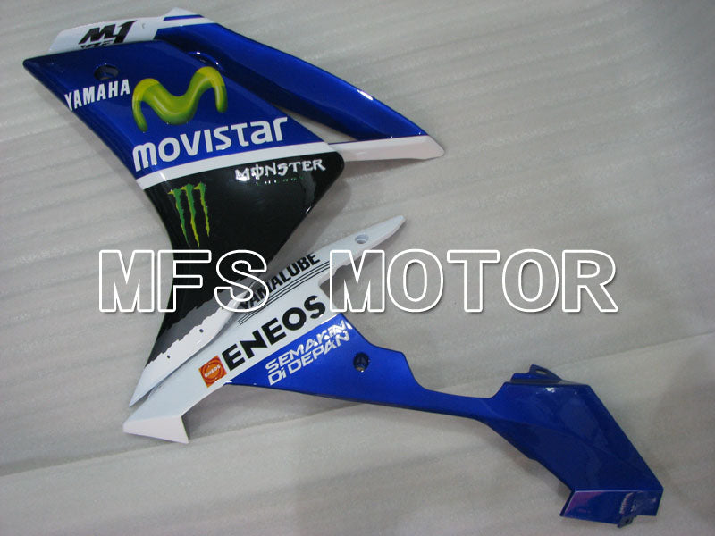 Yamaha YZF-R1 2007-2008 Injection ABS verkleidung - Monster - Blau Weiß - MFS3516