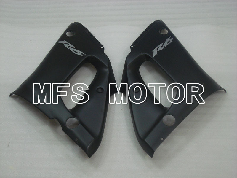 Yamaha YZF-R6 1998-2002 Injection ABS Fairing - Factory Style - Black Matte - MFS3523