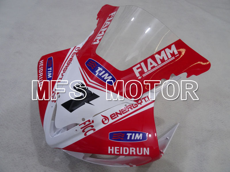Yamaha YZF-R6 2003-2004 Injection ABS Fairing - FIAMM - Red White - MFS3527