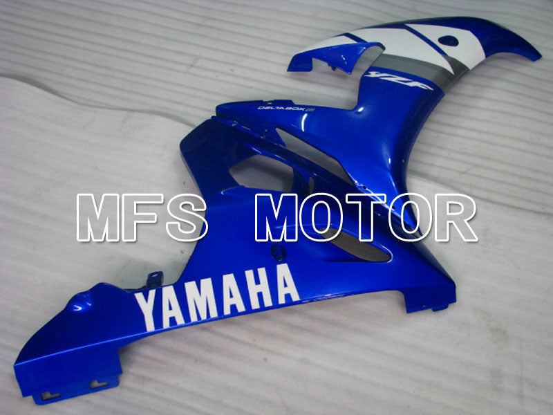 Yamaha YZF-R6 2003-2004 Injection ABS verkleidung - Factory Style - Blau Weiß - MFS3532