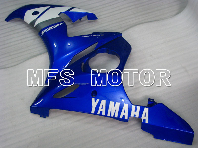 Yamaha YZF-R6 2003-2004 Injection ABS verkleidung - Factory Style - Blau Weiß - MFS3532