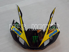 Carénage ABS injecté Yamaha YZF-R6 1998-2002 - Monster - Noir Jaune - MFS3538