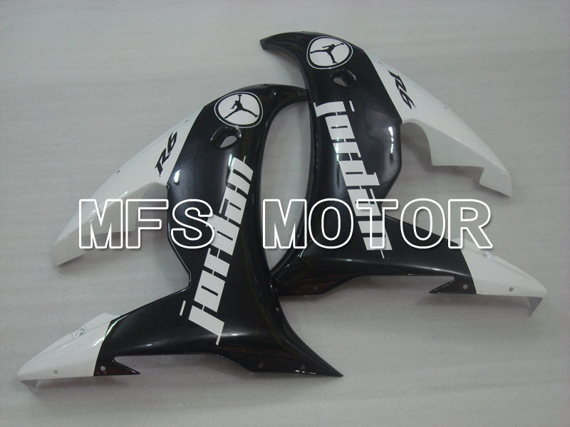 Yamaha YZF-R6 2003-2004 Injection ABS Fairing - Jordan - White Black - MFS3540