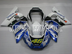 Yamaha YZF-R6 1998-2002 Injection ABS Fairing - Monster - Blue White - MFS3547