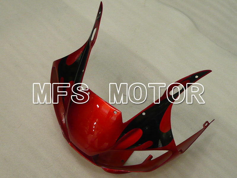 Yamaha YZF-R6 1998-2002 Injection ABS Fairing - Factory Style - Black Red wine color - MFS3550
