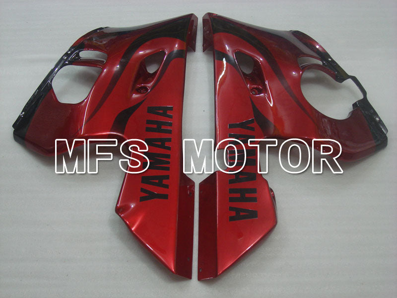 Yamaha YZF-R6 1998-2002 Injection ABS Fairing - Factory Style - Black Red wine color - MFS3557