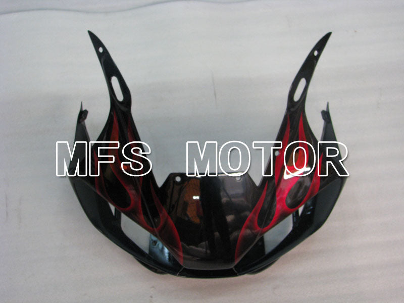 Yamaha YZF-R6 1998-2002 Injection ABS Fairing - Flame - Black Red - MFS3558
