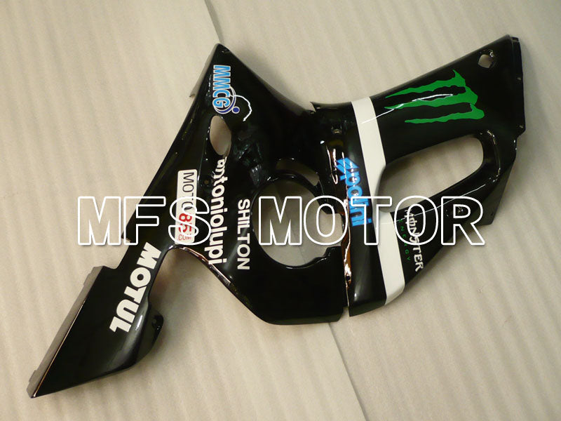 Yamaha YZF-R6 1998-2002 Injection ABS Fairing - Monster - Black - MFS3564
