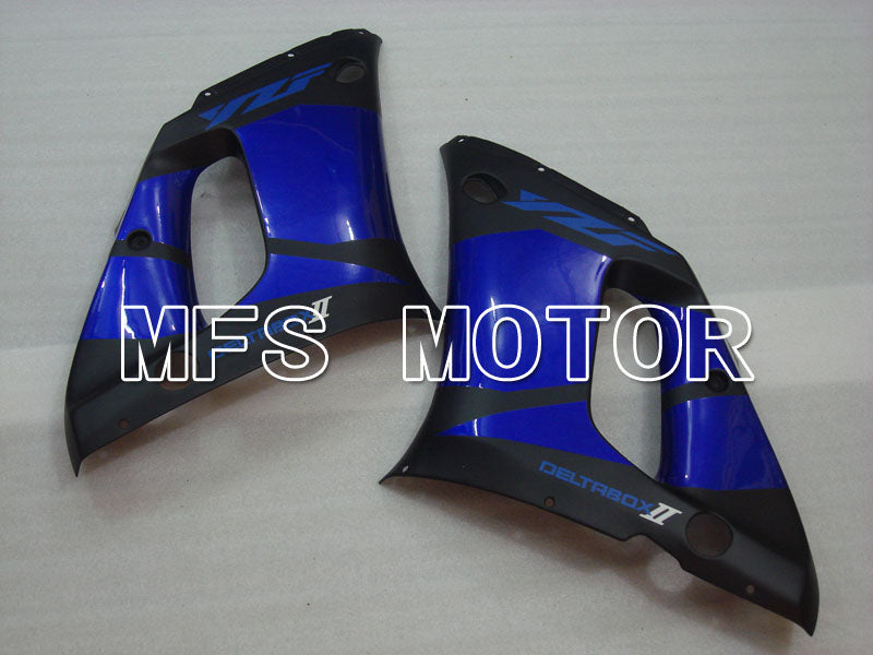 Yamaha YZF-R6 1998-2002 Injection ABS Fairing - Factory Style - Black Blue Matte - MFS3568