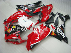 Yamaha YZF-R1 2007-2008 Injection ABS verkleidung - Santander - Weiß Rot - MFS3569
