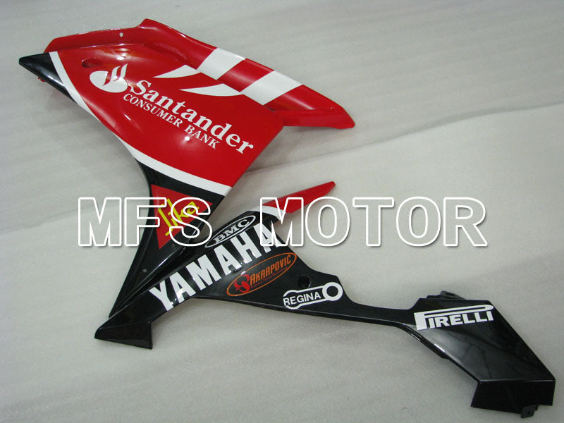 Yamaha YZF-R1 2007-2008 Injection ABS verkleidung - Santander - Weiß Rot - MFS3569