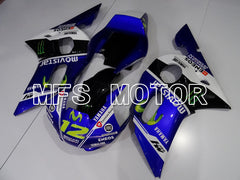 Carénage ABS injecté Yamaha YZF-R6 1998-2002 - Monster - Bleu - MFS3574