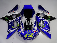 Carénage ABS injecté Yamaha YZF-R6 1998-2002 - Monster - Bleu - MFS3574