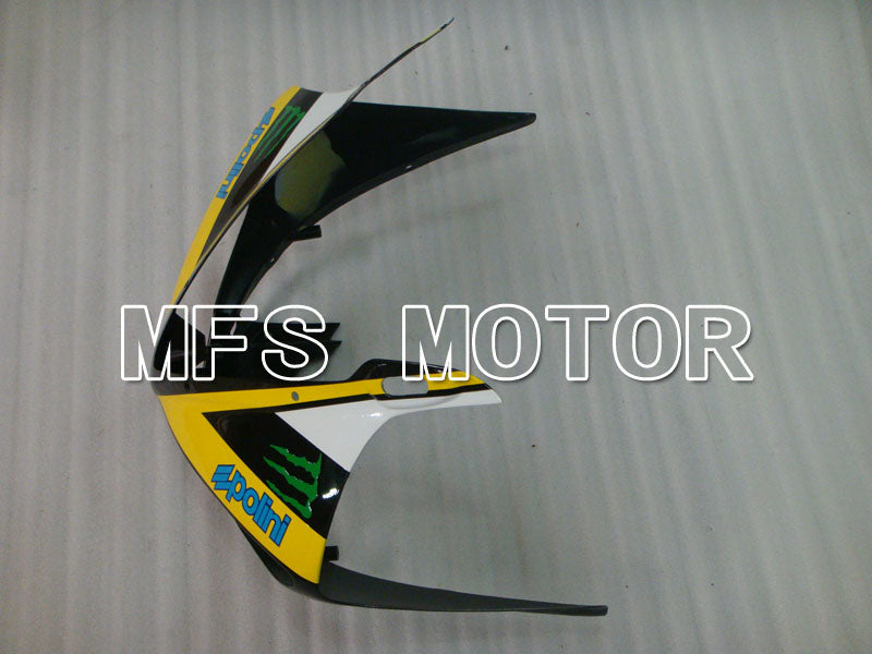 Yamaha YZF-R6 2003-2004 Injection ABS verkleidung - Monster - Gelb Schwarz - MFS3582