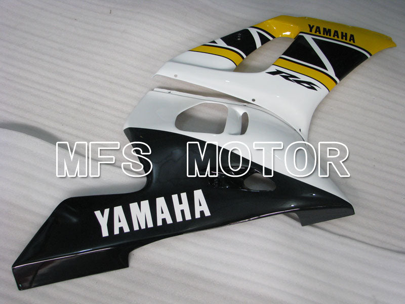 Yamaha YZF-R6 1998-2002 Injection ABS Fairing - Factory Style - Black White Yellow - MFS3588