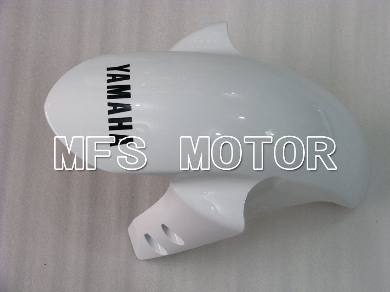 Yamaha YZF-R6 2003-2004 Injection ABS verkleidung - Flamme - Weiß Gold - MFS3590