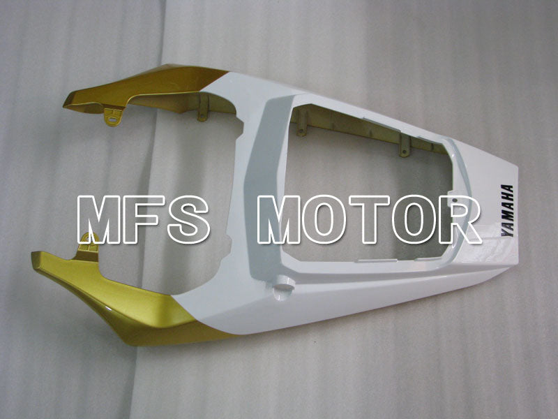 Yamaha YZF-R6 2003-2004 Injection ABS verkleidung - Flamme - Weiß Gold - MFS3590