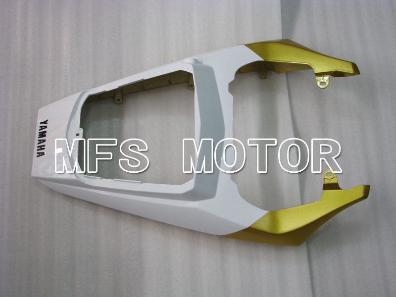 Yamaha YZF-R6 2003-2004 Injection ABS verkleidung - Flamme - Weiß Gold - MFS3590