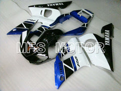 Yamaha YZF-R6 1998-2002 Injection ABS Fairing - Factory Style - Black Blue White - MFS3593