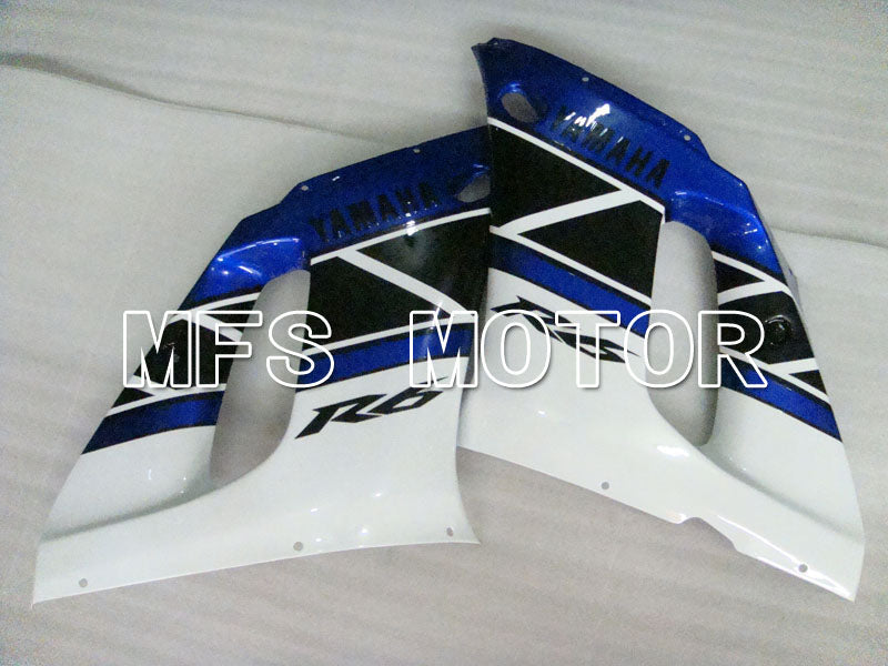 Yamaha YZF-R6 1998-2002 Injection ABS Fairing - Factory Style - Black Blue White - MFS3593