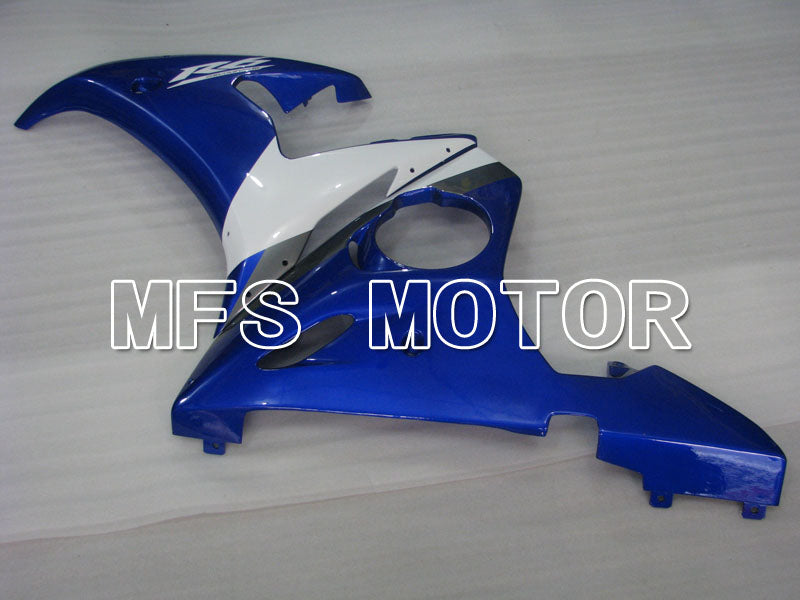 Yamaha YZF-R6 2003-2004 Injection ABS verkleidung - Factory Style - Blau Weiß - MFS3594