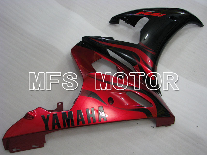 Yamaha YZF-R6 2005 Injection ABS Fairing - Factory Style - Black Red - MFS3595