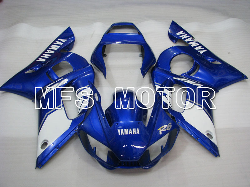 Yamaha YZF-R6 1998-2002 Injection ABS Fairing - Factory Style - Blue White - MFS3596