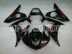Yamaha YZF-R6 2003-2004 Injection ABS Fairing - Factory Style - Black - MFS3610