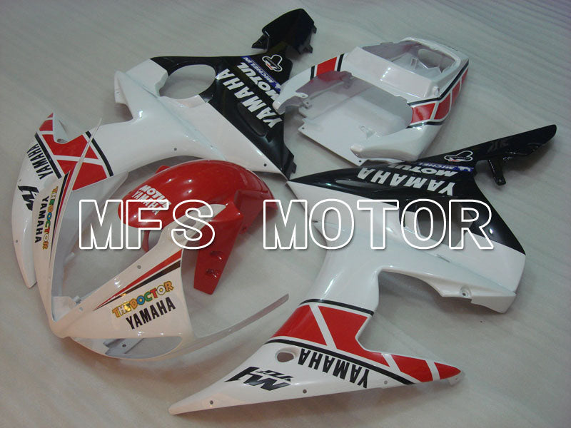 Yamaha YZF-R6 2005 Injection ABS Fairing - MOTUL - Red White - MFS3612