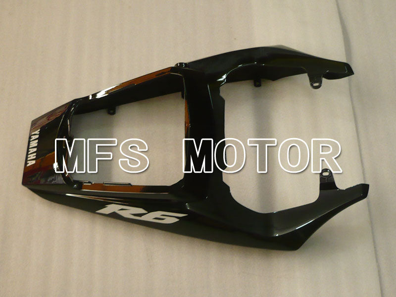 Yamaha YZF-R6 2003-2004 Injection ABS Verkleidung - Factory Style - Silber Schwarz - MFS3614