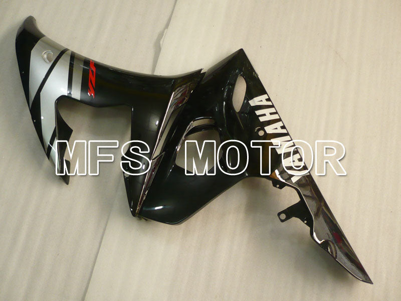 Yamaha YZF-R6 2003-2004 Injection ABS Verkleidung - Factory Style - Silber Schwarz - MFS3614