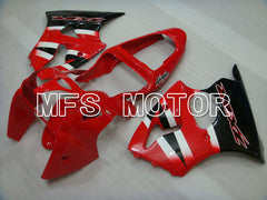 Kawasaki NINJA ZX6R 2000-2002 Injection ABS Fairing - Factory Style - Black Red - MFS3623