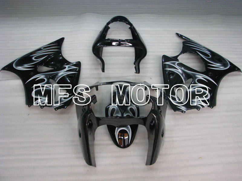 Kawasaki NINJA ZX6R 2000-2002 Injection ABS Fairing - Others - Black White - MFS3641