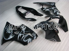 Kawasaki NINJA ZX6R 2000-2002 Injection ABS Fairing - Others - Black White - MFS3641