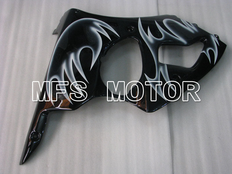 Kawasaki NINJA ZX6R 2000-2002 Injection ABS Fairing - Others - Black White - MFS3641