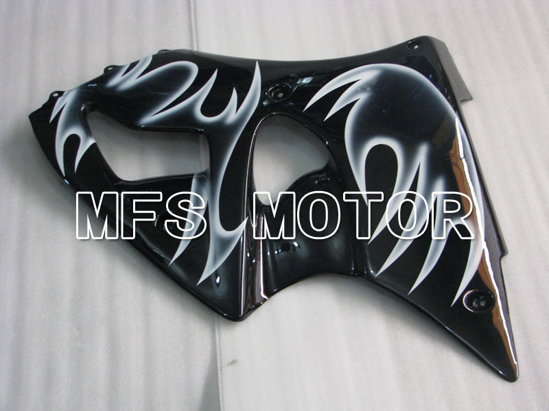 Kawasaki NINJA ZX6R 2000-2002 Injection ABS Fairing - Others - Black White - MFS3641