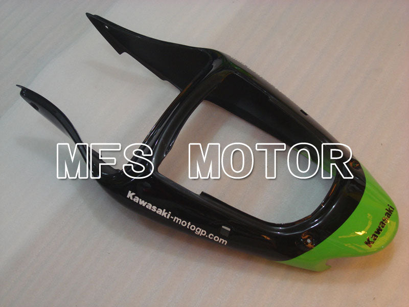 Kawasaki NINJA ZX6R 2000-2002 Injection ABS Fairing - Monster - Black Green - MFS3644