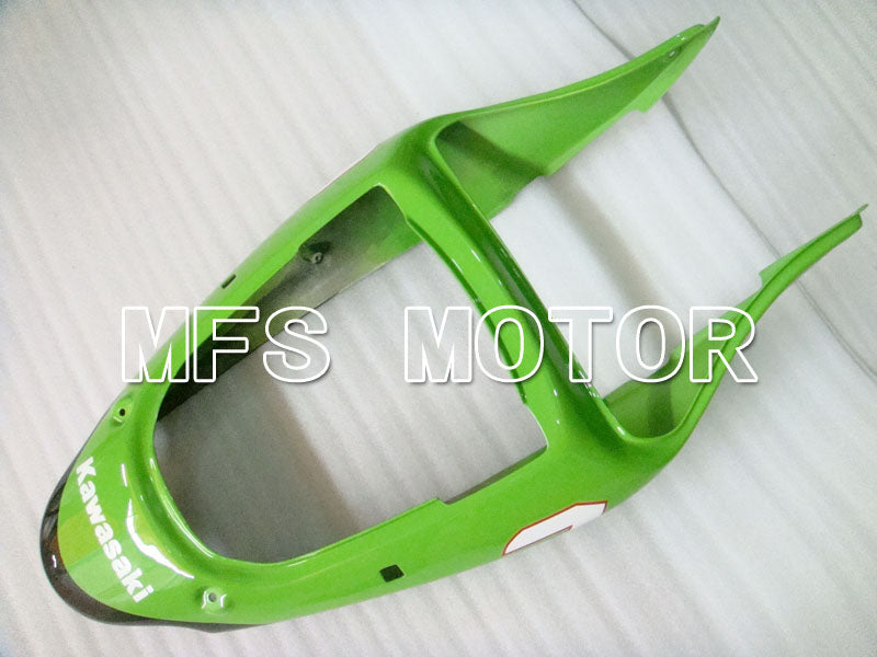 Kawasaki NINJA ZX6R 2000-2002 Injection ABS Fairing - Factory Style - Black Green - MFS3647
