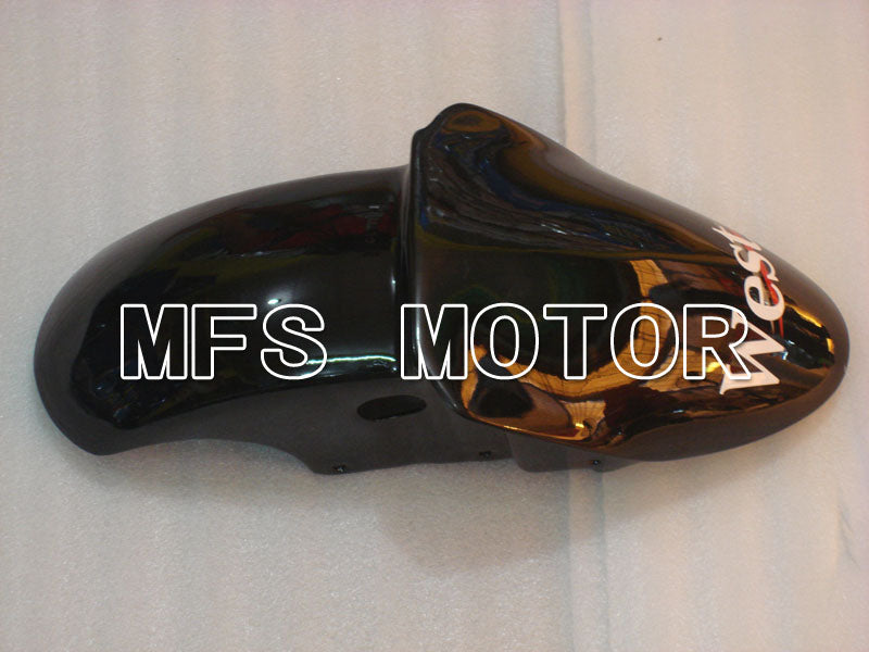 Kawasaki NINJA ZX6R 2000-2002 Injection ABS Fairing - West - Black White - MFS3658