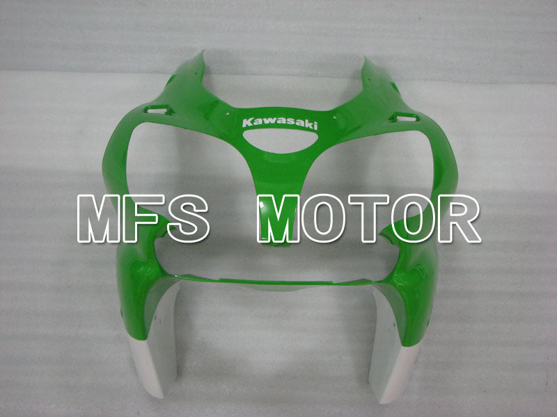 Kawasaki NINJA ZX6R 2000-2002 Injection ABS Fairing - Flame - Black Green - MFS3660