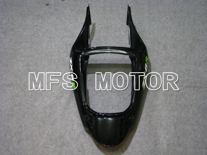 Kawasaki NINJA ZX6R 2000-2002 Injection ABS Fairing - Flame - Black Green - MFS3664