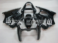 Kawasaki NINJA ZX6R 2000-2002 Injection ABS Fairing - Monster - Black - MFS3667