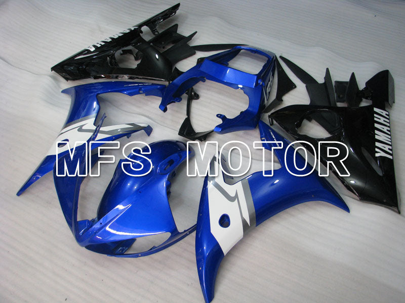 Yamaha YZF-R6 2003-2004 Injection ABS verkleidung - Factory Style - Blau Schwarz - MFS3677