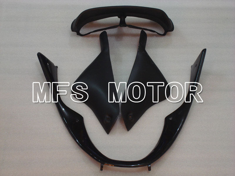 Kawasaki NINJA ZX6R 2000-2002 Injection ABS Fairing - Flame - Black Blue - MFS3682