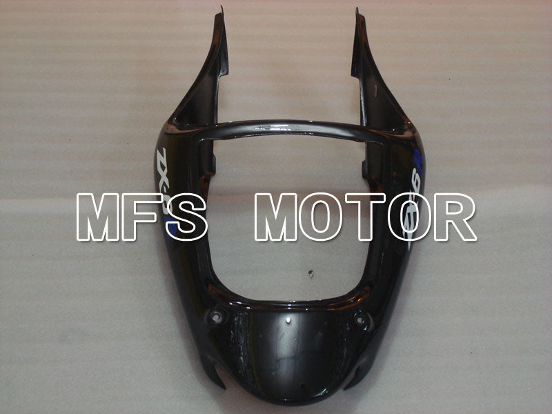 Kawasaki NINJA ZX6R 2000-2002 Injection ABS Fairing - Flame - Black Blue - MFS3682